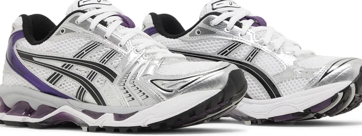 14 Gel-Kayano W ASICS Dark Grape White 0705